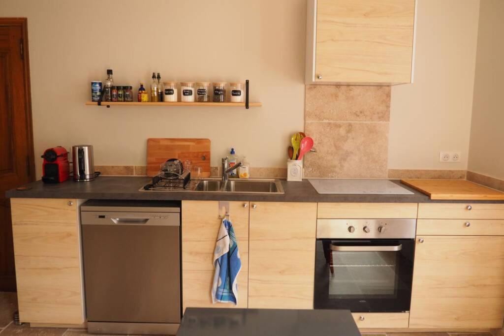 Maison Le Grand Verger Goult Bagian luar foto
