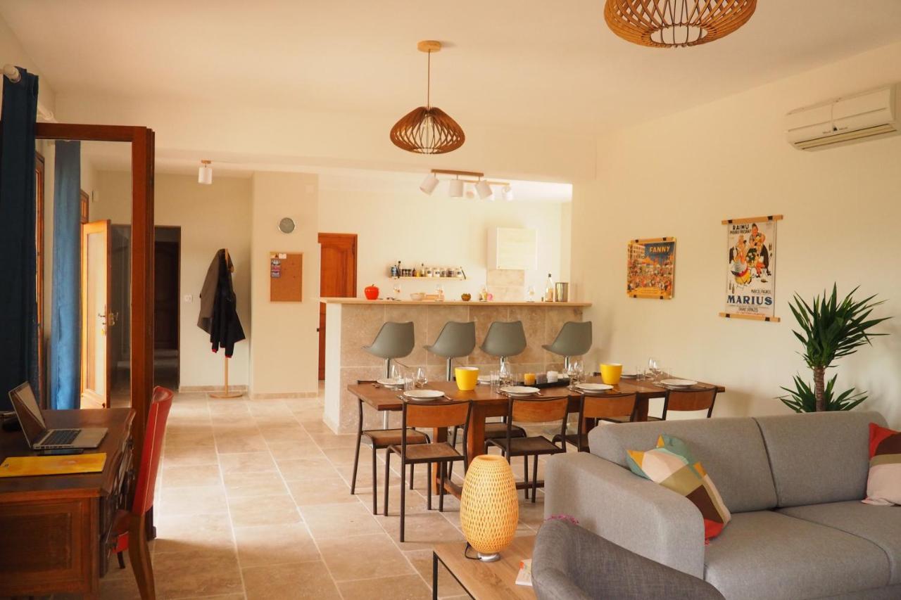 Maison Le Grand Verger Goult Bagian luar foto