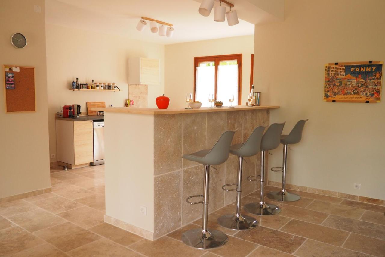 Maison Le Grand Verger Goult Bagian luar foto