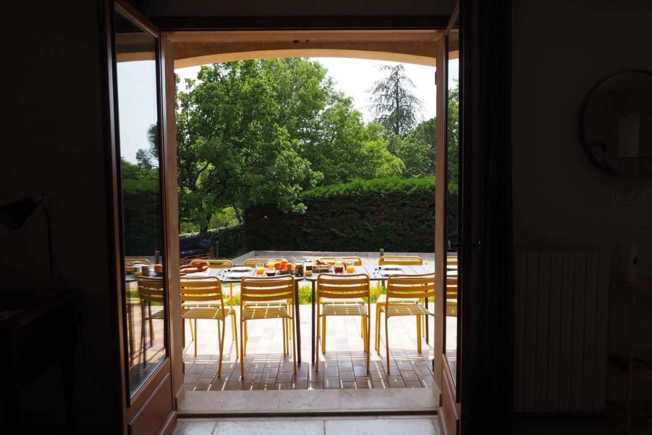 Maison Le Grand Verger Goult Bagian luar foto