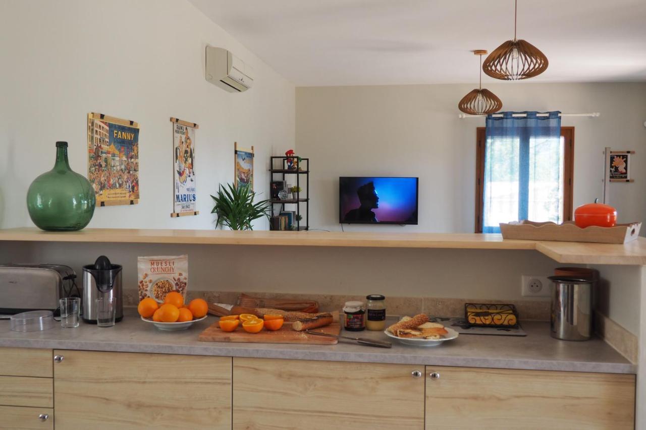 Maison Le Grand Verger Goult Bagian luar foto
